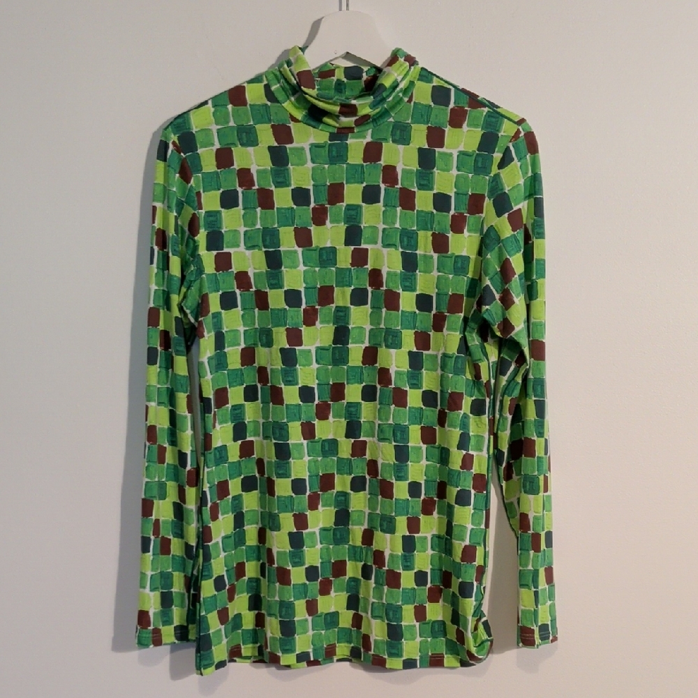 MARNI x UNIQLO multicolour heattech turtle neck - size large